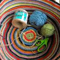 Jute + Crochet = Fun Bag